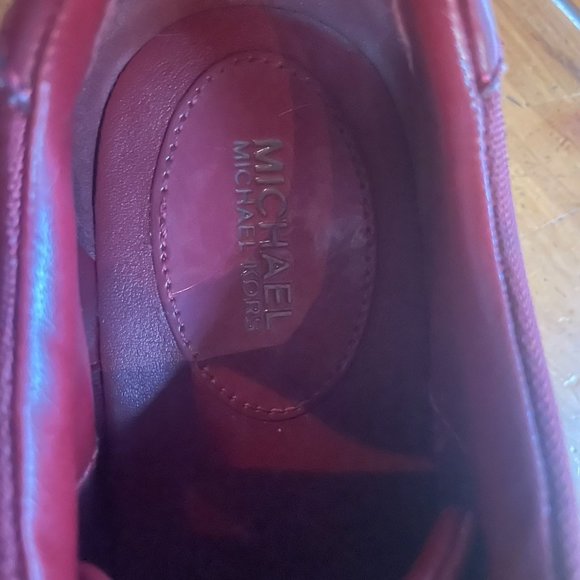 MICHAEL KORS Unique burgundy sneakers - Picture 7 of 11